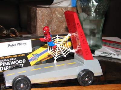Peter Willey at the Pinewood Derby